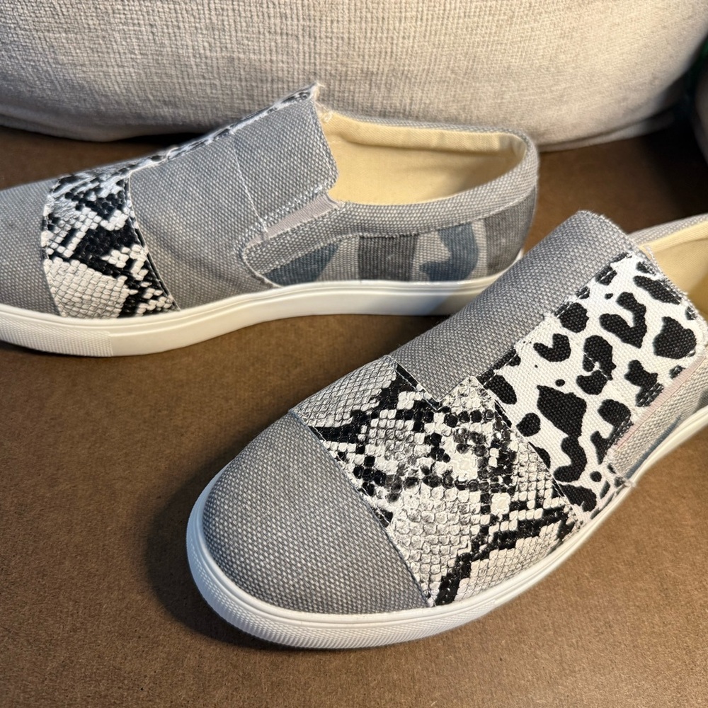 Cute and comfy patterned Slip-On Sneakers